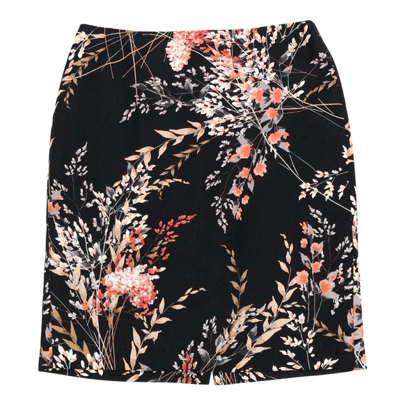 Talbots Wispy Floral Pencil Skirt - Picture 2 of 8